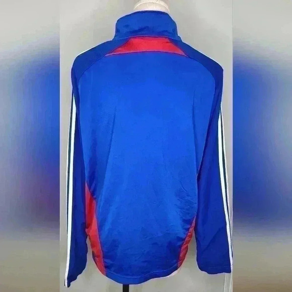 Adidas FC Dallas MLS Mens Full Zip Warm Up Jacket Blue Size M Vintage - Picture 14 of 14